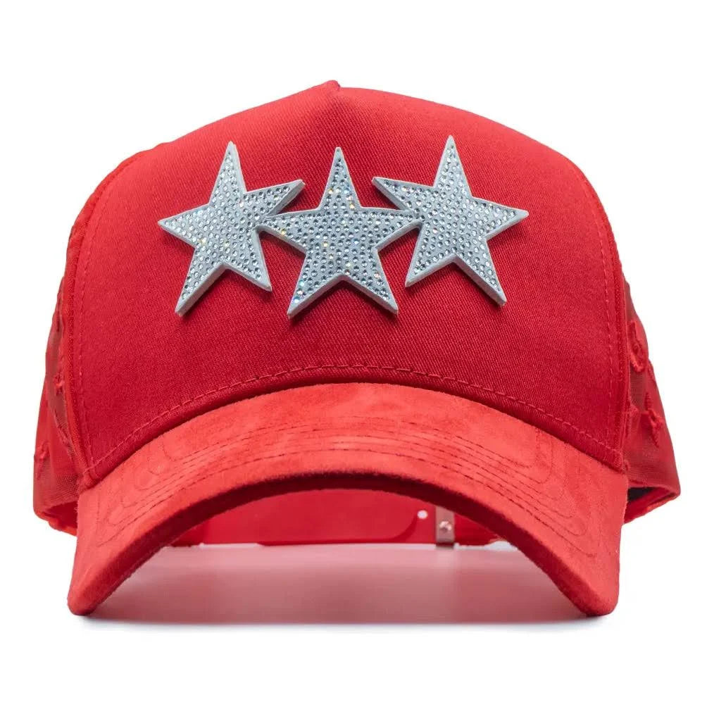 STAR HATS TRIPLE STAR RED