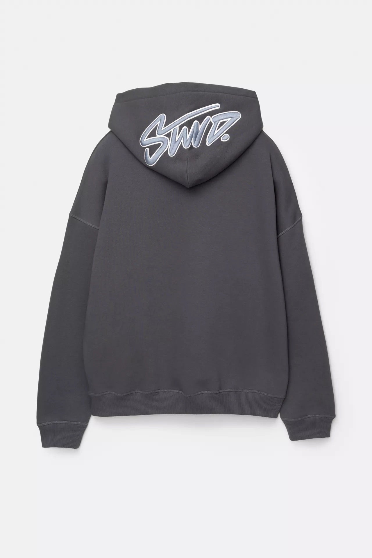 HOODIE STWD GRIS BORDADO CAPUCHA